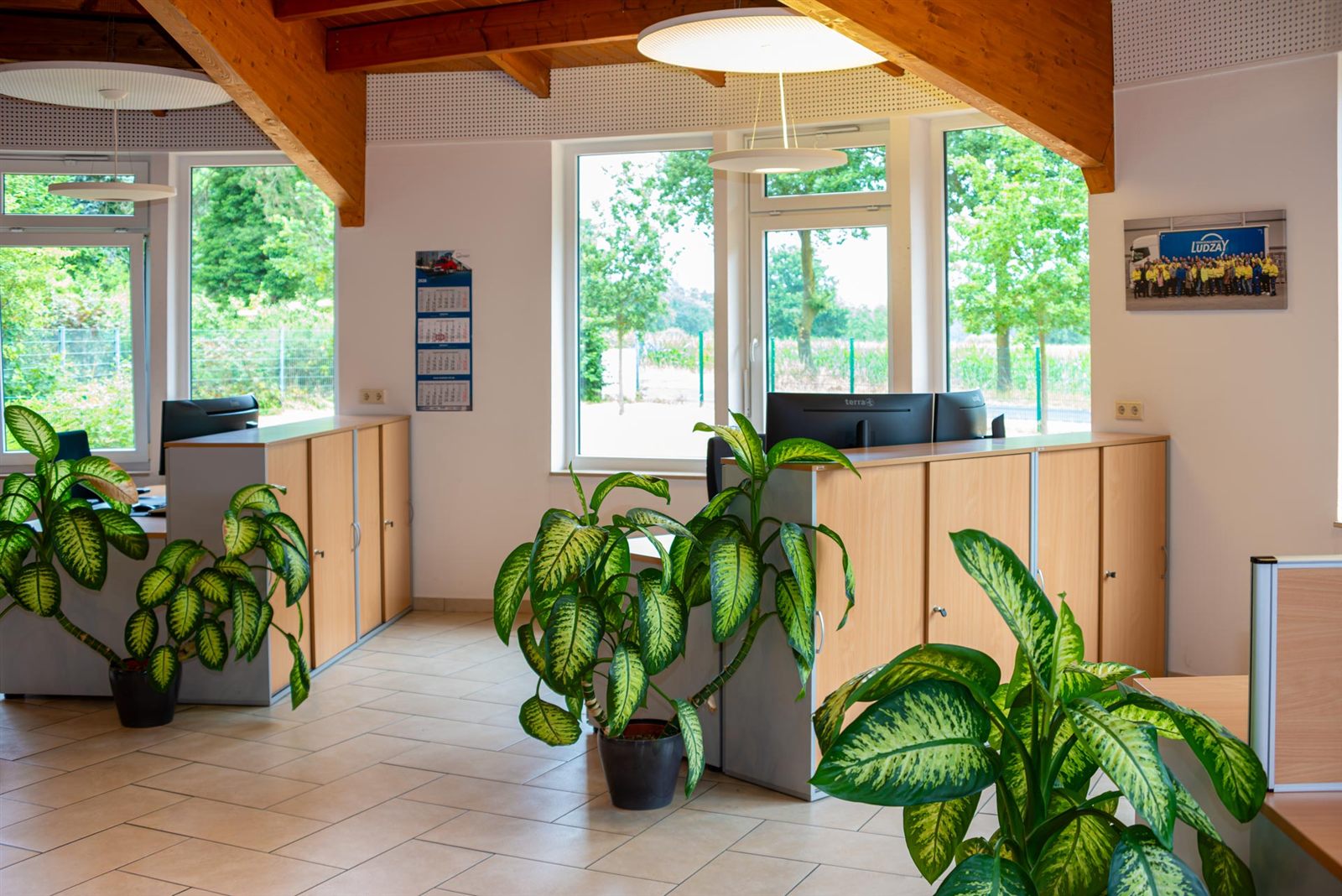 Arbeitsplätze im Büro in Dorsten